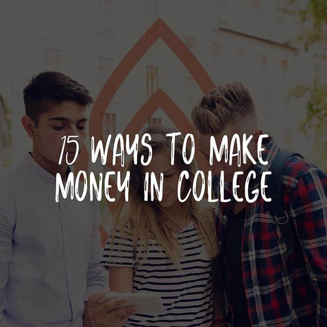 15 Ways College Students can make extra money! This article is #money ...