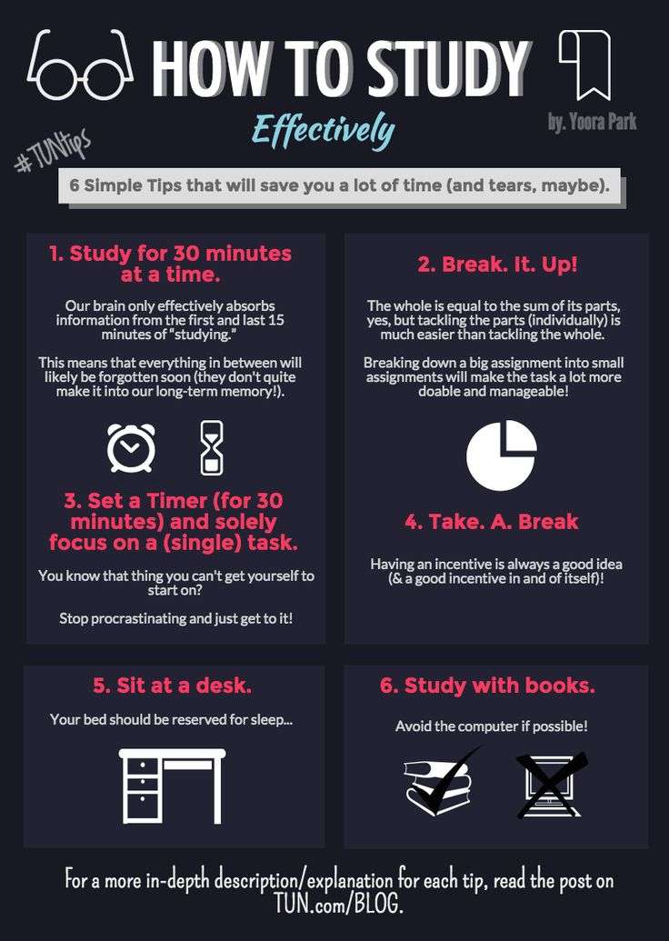 6 Simple Tips to Study Effectively