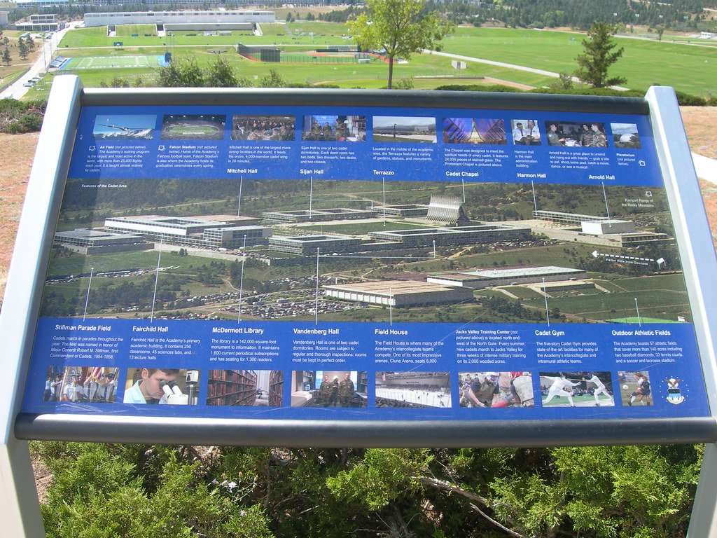 Air Force Academy Campus Map