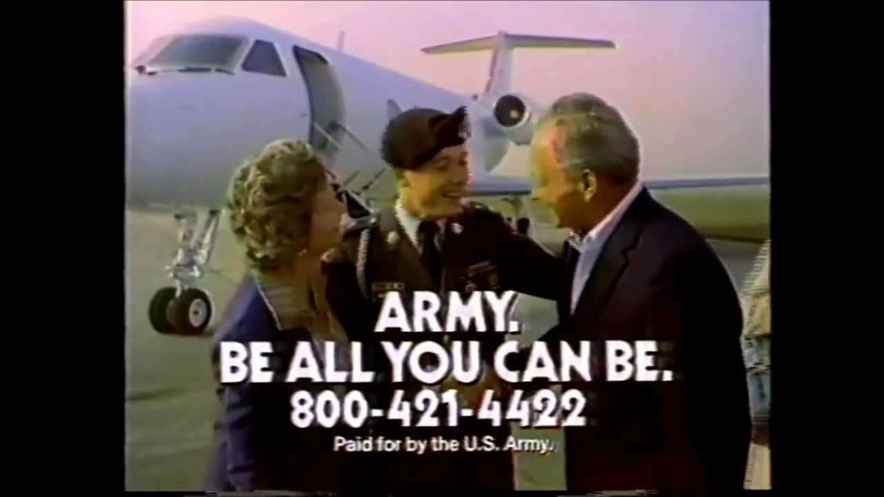 Be All That You Can Be In The Army commercial 1982