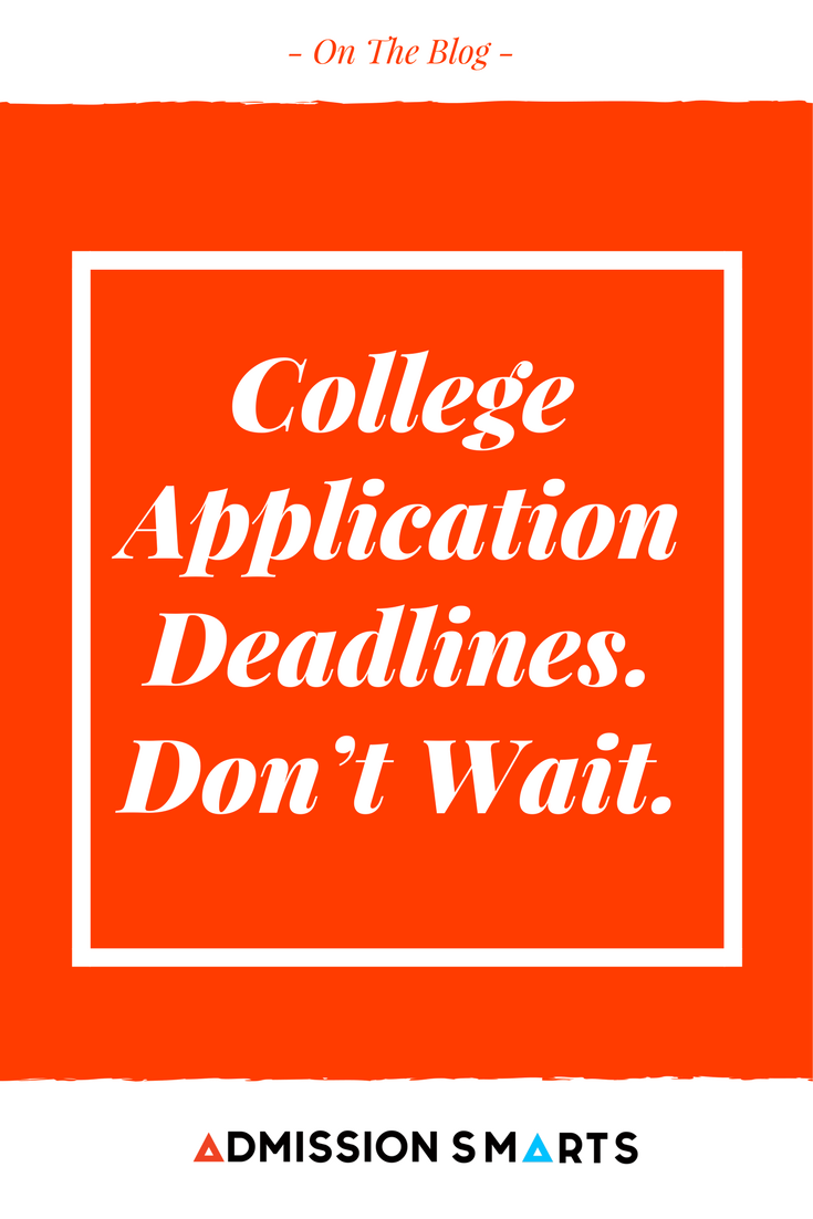 College Application Deadlines: Don