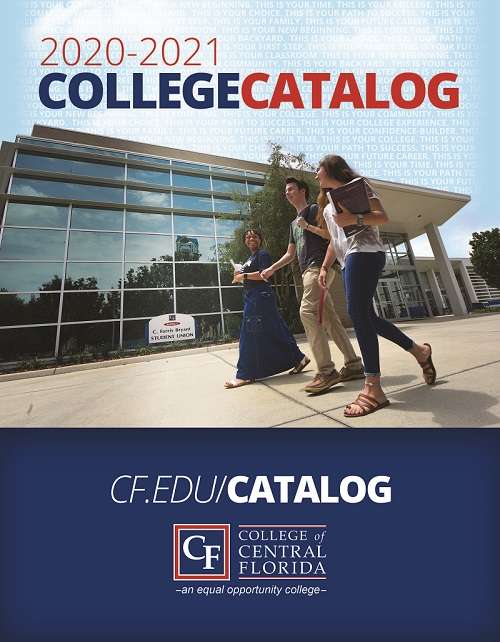 college catalog college of central florida