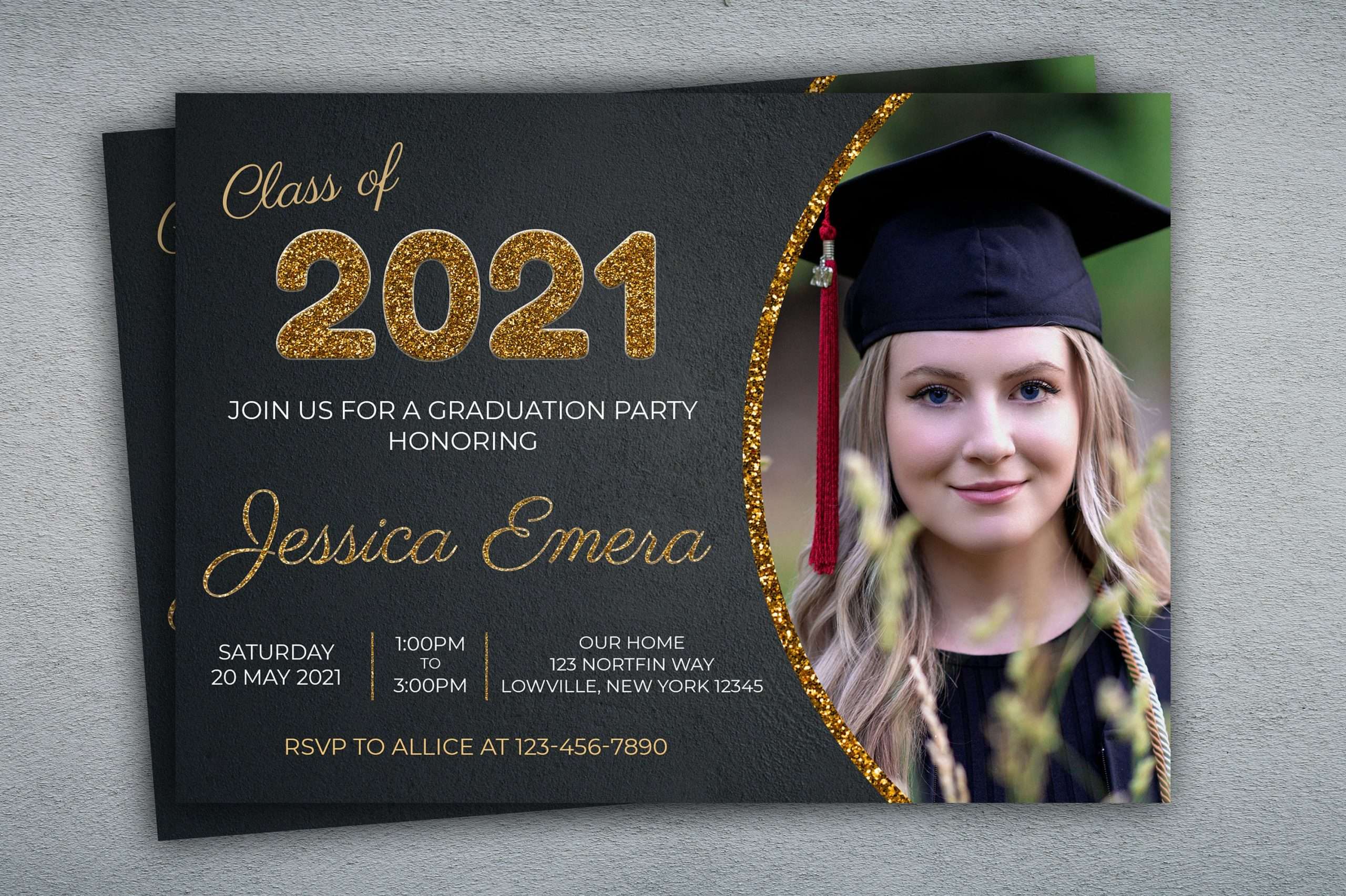 College Graduation Announcements 2021 Graduation Invitation