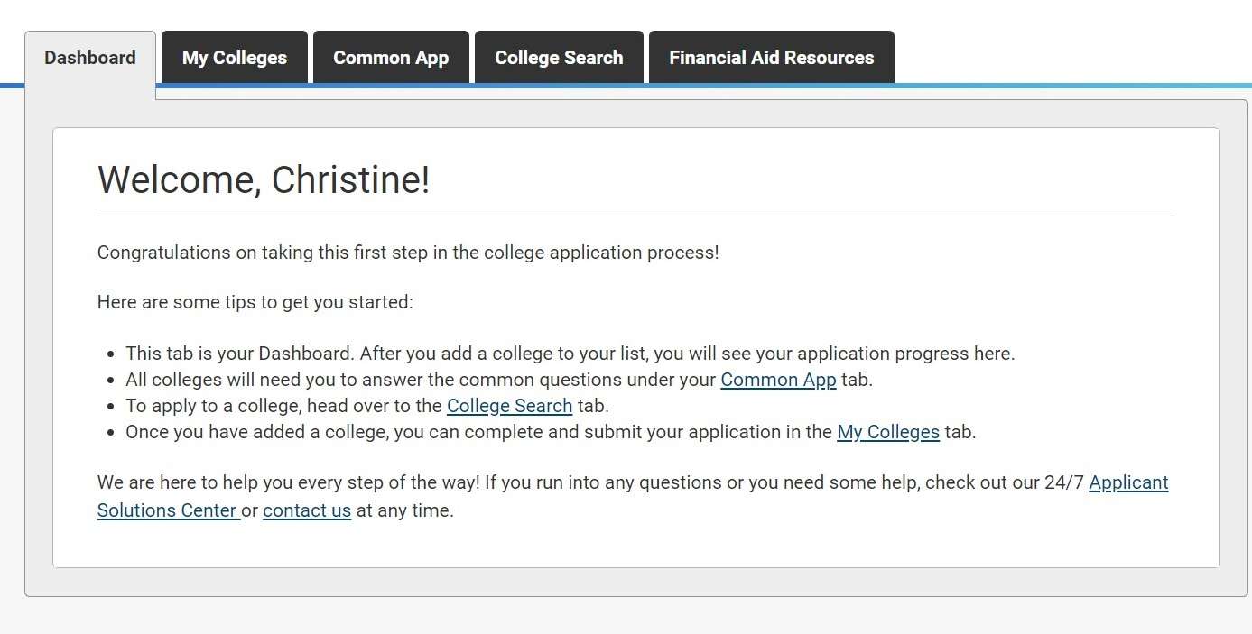 Common App Instructions: How to Add Colleges and More