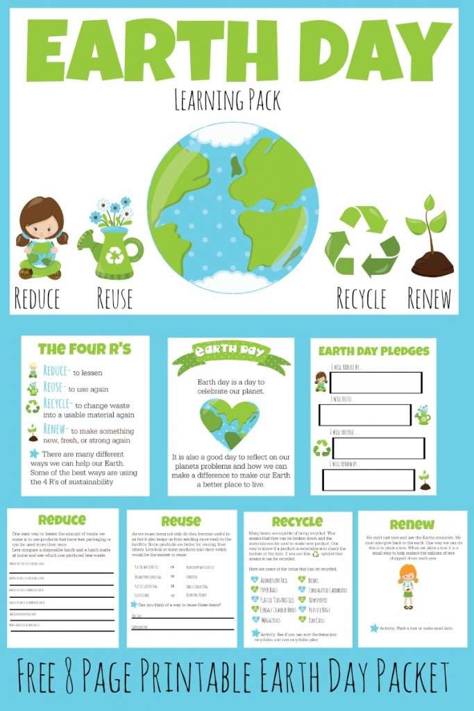 FREE Earth Day Learning Pack