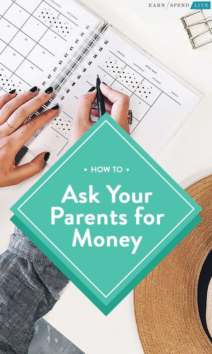 How to Ask Your Parents for Money