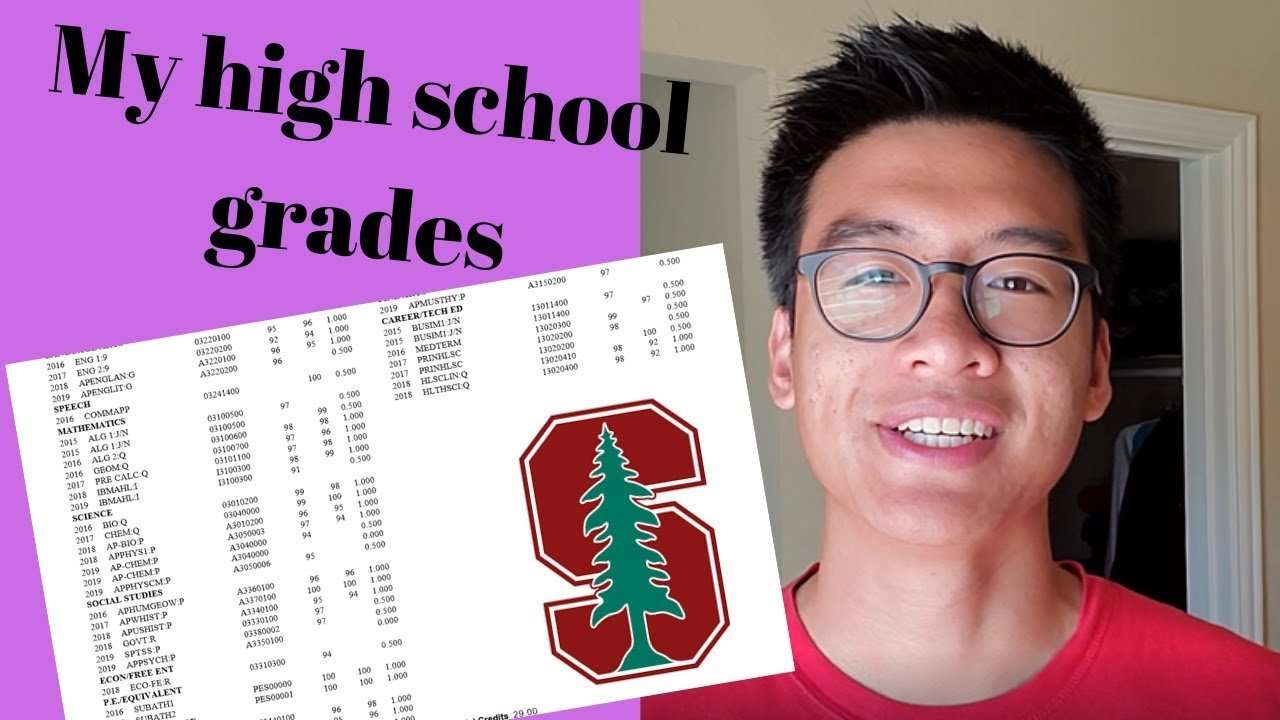 HOW TO GET INTO COLLEGE Ep1: Stanford (Grades, Test Scores ...
