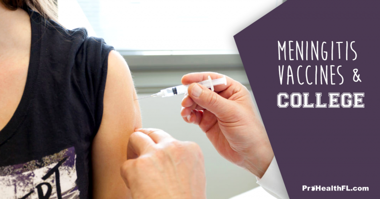 Meningitis Vaccines &  College