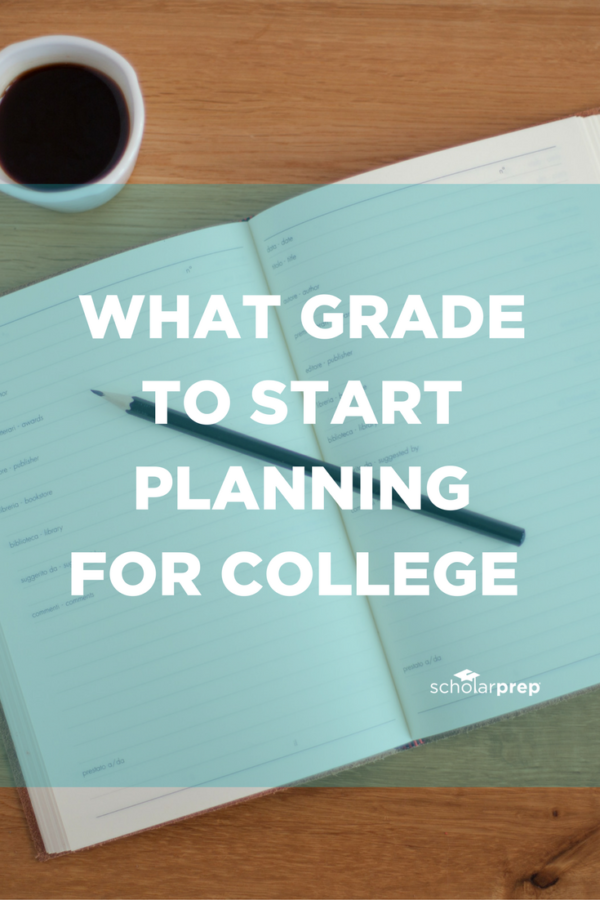 What grade to start planning for college?