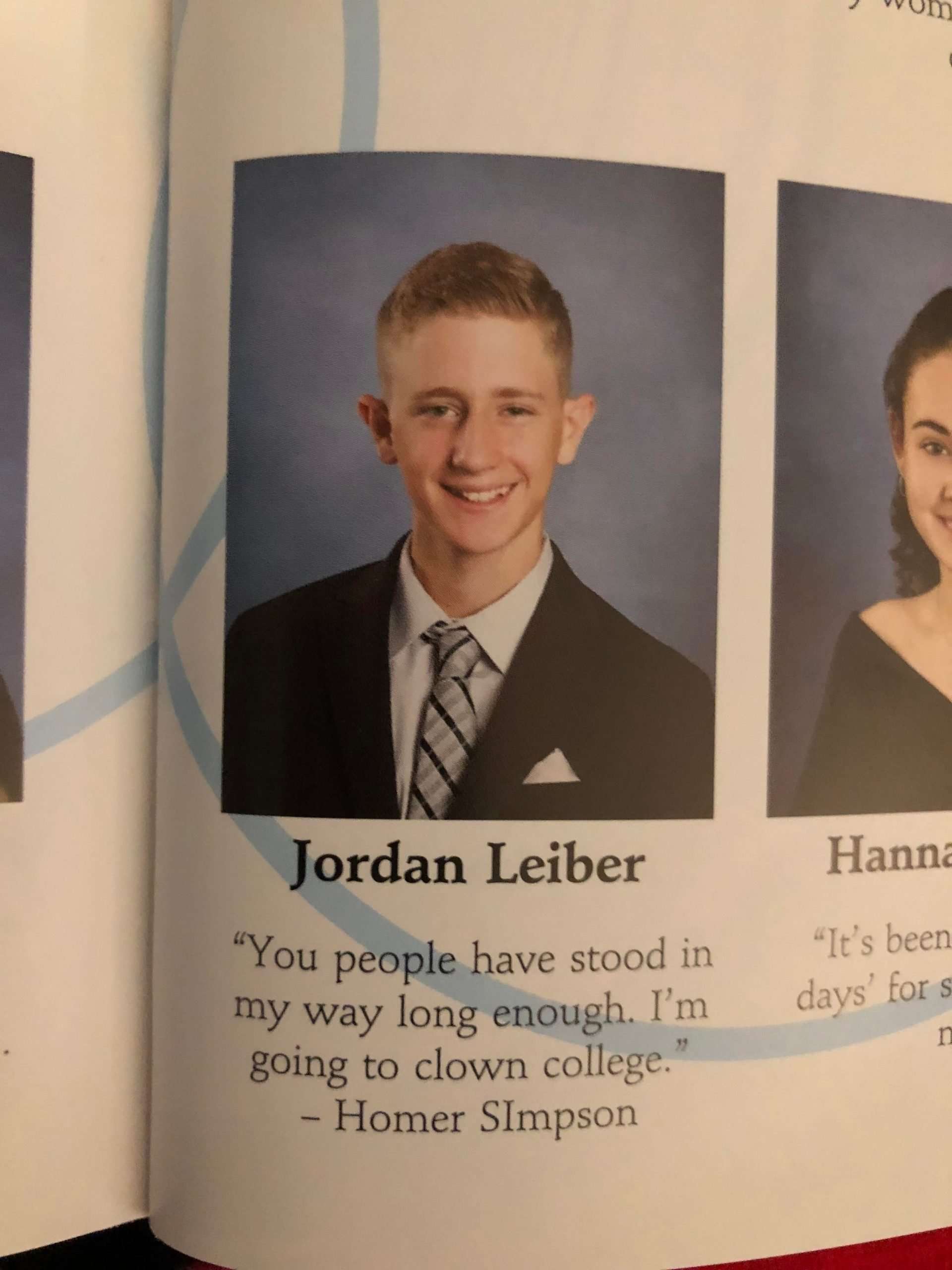 You only get one shot at a high school senior quote...how ...